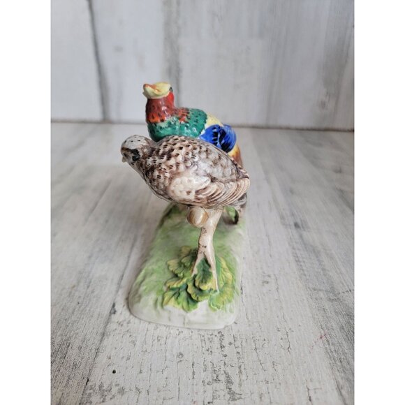 Vintage Japan pheasant bird ceramic figure decor - Picture 6 of 8